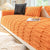 Fluffy Couch Cushion Covers Orange / 70x120cm 1PC
