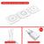 Foldable Magnetic Wireless Charger White EU Plug