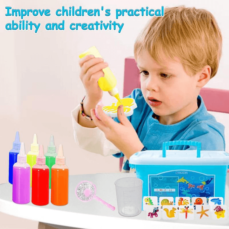 Cross-border Diy Magic Water Sprite Toys Children's Manual Diy Making Toys  Trembles With Water Baby Set - Buy Magic Water Elf,Science Kits,Science