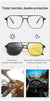 6 in 1 Magnetic Polarized Sunglasses