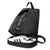 Backpack with Shoe Compartment Black