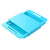 Chopping Board with Drain Basket Blue