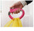 D-type vegetable extractor bag extractor shopping bag plastic bag vegetable shopping ring anti strangulation handle