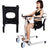 Disabled shower electric lift patient commode wheelchair for old people cushion With hole