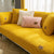 Modern Solid Color Winter Lamb Wool Sofa Towel Thicken Plush Soft and Smooth Sofa Covers for Living Room Anti-slip Couch Cover Yellow / 110 x 110CM
