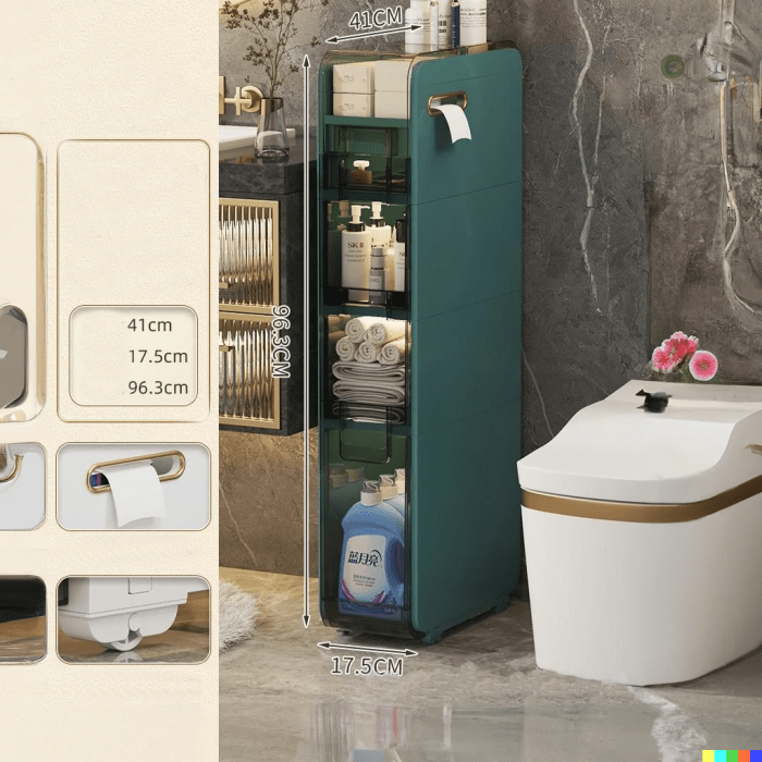 Narrow Bathroom Cabinet – Crazy Productz