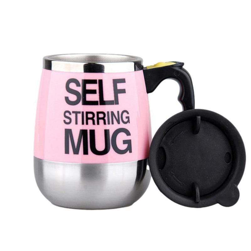 Self Stirring Stainless Steel Mug Review - 15 Oz. Self Stirring