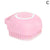 Silicone Shower Brush Pink
