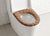 Winter Toilet Seat Cover Brown
